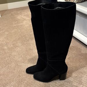 Fynn suede knee high boot